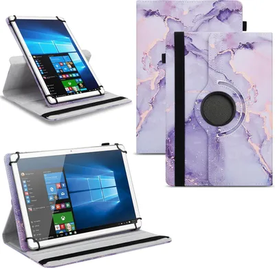 Produktbild von Universal Tablet Hülle 10 - 10.1 - 11 Zoll Tasche Schutzhülle 360° Drehbar CaseFarben:Motiv 23