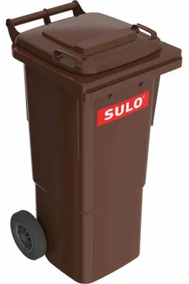 Produktbild von Kunststoff-Müllgroßbehälter braun 60 l Kunststoff