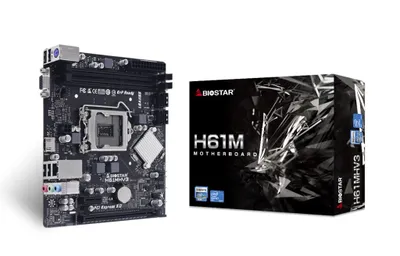 Produktbild von Biostar H61MHV3, Intel, LGA 1155 (Socket H2), Intel® Celeron®, Intel® Core™ i3, Intel® Core™ i5, Intel® Core™ i7, Intel® Pentium®, LGA 1155 (Socket H2), DDR3-SDRAM, 32 GB