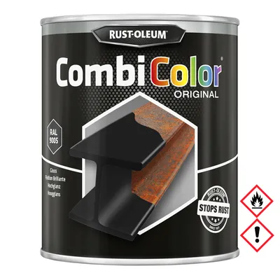 Produktbild von Combicolor Glänzende Farbe Schwarz RAL 9005 Dose 0,75 Liter