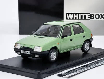 Obrázek produktu pro Škoda Favorit (1987) Světle Zelená 1:24 WHITEBOX