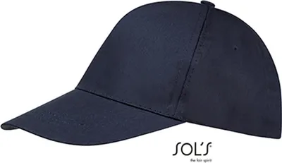 Produktbild von SOLs 88119 | Five Panel Cap Buzz - Farbe: French Navy - Größe: One Size