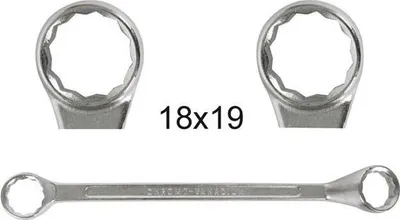 Produktbild von Polygonalschlüssel - 18 x 19 mm
