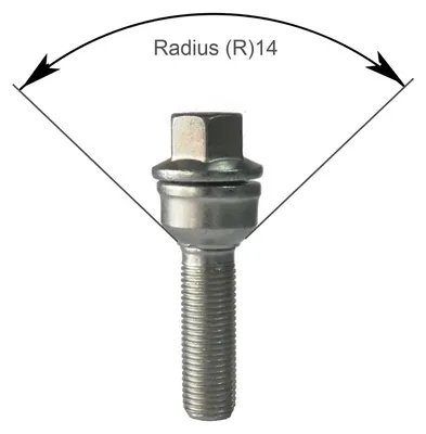 Immagine prodotto di 20 viti per cerchi in lega M14x1.5, lunghezza 45mm, con sede sferica, in due pezzi, colore argento, compatibili con Audi A8 4H, A8 4H Long, A8 4H quattro, A8 4N Long, A8 4N quattro e A8 4N e-tron