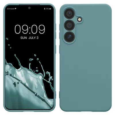 Produktbild von kwmobile Handyhülle für Samsung Galaxy S25 Hülle - weiches Handy Silikon Case - Schutzhülle Cover - Arctic Night