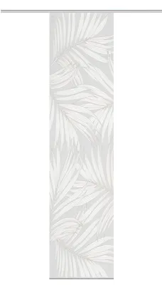 Produktbild von Vision S  Vision S | Schiebevorhang Bambusoptik Digitaldruck "Pacey" 260 x 60 cm 1x Schiebewand inkl. Paneelwagen und Klemmleiste Taupe
