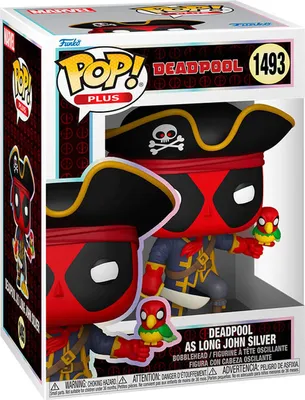 Zdjęcie produktu dla Funko POP Deadpool 1493 Deadpool as Long John Silver Figurka Kolekcjonerska