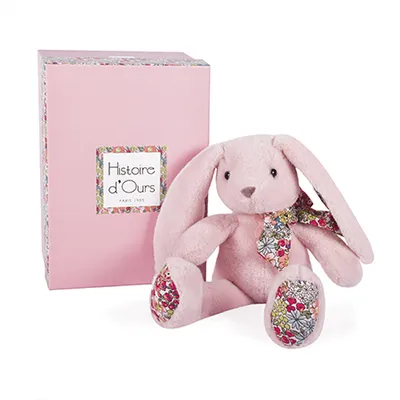 Obrázok produktu pre Plyšový priateľ ružový králik 25 cm