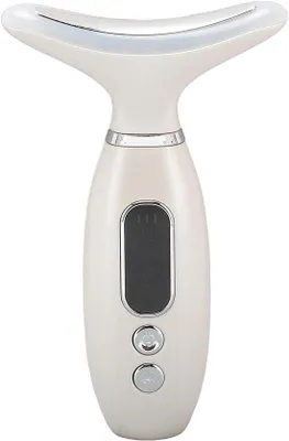 Imagen del producto de Masajeador facial LED de 4 colores para el cuidado de la piel, con 3 niveles de intensidad