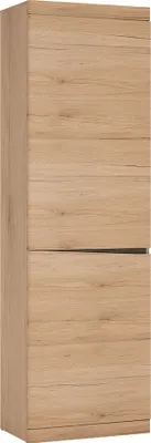 Produktbild von Schrank mit 2 Türen SANFORD-129 in Eiche hell Nb., B/H/T: ca. 54/196,5/40 cm
