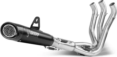 Zdjęcie produktu dla Kompletny czarny układ wydechowy MIVV X-m5 dla TRIUMPH Trident 660