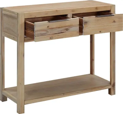 Immagine prodotto di Tavolo consolle 82x33x73 cm in legno massiccio di acacia