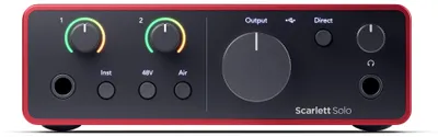 Obrázek produktu pro Audio rozhraní Focusrite SCARLETT SOLO USB-C 4TH GEN