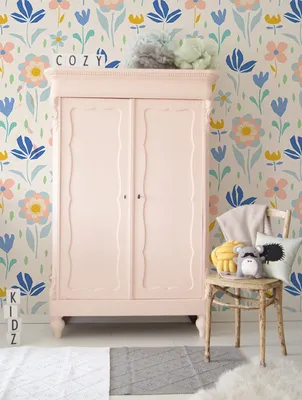 Produktbild von Coloray Fototapete 312x219 cm Latextapete Magicstick - Geometrische Blumen