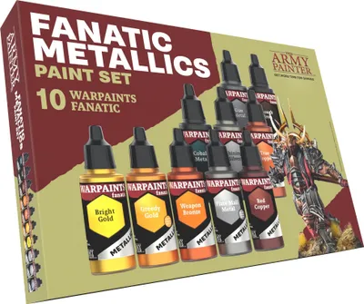 Produktbild von The Army Painter – Warpaints Fanatic: Metallic-Set