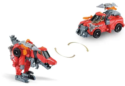 Produktbild von VTech Switch & Go Dino's Fighter-Velociraptor, 3 Jahr(e), Mit Ton, Rot, 360 g