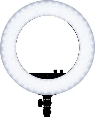 Produktbild von Nanlite Halo 18, 48 W, LED, Weiß, 2700 K, 6500 K, Schwarz