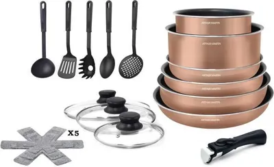 Image de Batterie de cuisine dearthur martin am3950 16 pièces