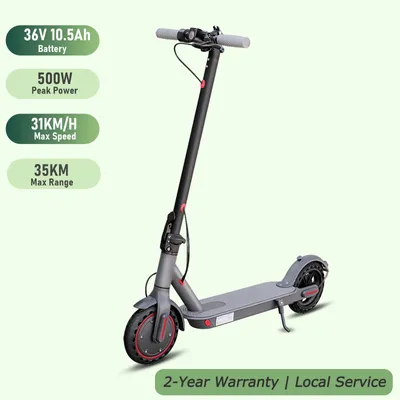 Zdjęcie produktu dla JB80 – hulajnoga elektryczna – zasięg 35 km – silnik 350 W (500 W w trybie szczytowym) – akumulator 36 V 10,5 Ah – opony 21,6 cm – składana, aplikacja
