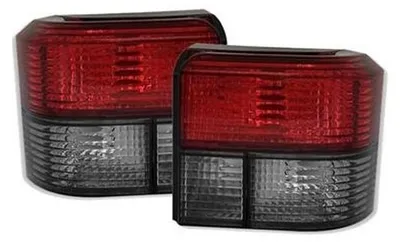 Produktbild von Rückleuchten links + rechts rot schwarz für VW T4 IV 1990-2003