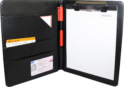 Produktbild von Kurtzy A5 Schwarzes Kunst Leder Organizer Notizbuch A5 Nachfüllbar - Personal Organizer A5 Geschäfts Organizer Buch mit Kartenhalter, Stifthalter,