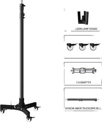 Produktbild von Projektionsständer, verstellbar, 360° drehbar, 183cm
