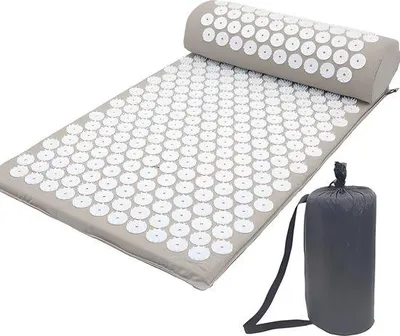 Produktbild von PolkaHome® Akupressurmatte mit Kissen für Ganzkörpermassage
