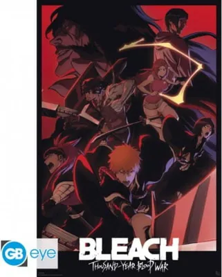 Produktbild von Bleach Poster TYBW Thousand-Year Blood War 61 x 91,5 cm