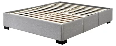 Produktbild von Lattenrost mit Schubladen 180 x 200 cm - Stoff grau