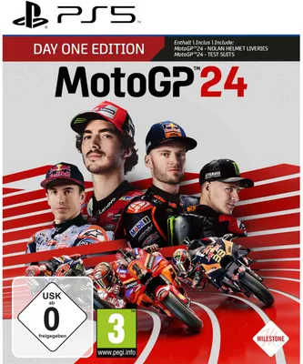 Produktbild von PLAION MotoGP 24, PlayStation 5, E (Jeder), Code in einer Box
