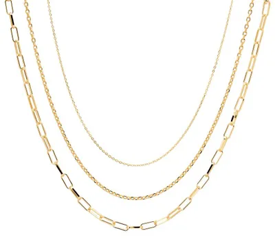 Produktbild von PD Paola Essential Goldhalsketten Set 925 Sterling Silber