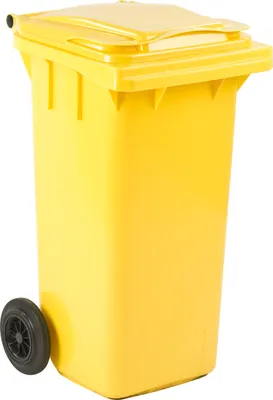 Image de Mini conteneur 120 litres - jaune