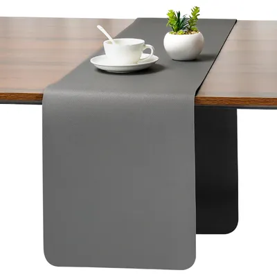 Produktbild von Moderne Abwaschbare Tischläufer Doppelseitig Wasserdicht - 30 x 140 cm
