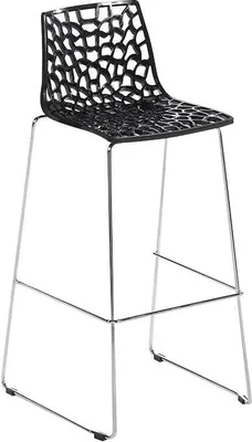 Produktbild von Grand Soleil Küchenbarhocker 74 cm design Spider Slitta - Schwarz