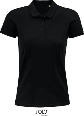 Immagine prodotto di SOLs 03575 | Polo da donna, Planet Women Polo Shirt, 100% Cotonelogico - Colore: Nero - Taglia: S