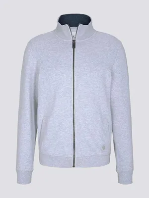 Produktbild von TOM TAILOR SWEAT SWEATJACKE MIT STEHKRAGEN Herren Sweatshirt