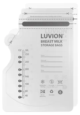 Produktbild von Luvion Muttermilch-Aufbewahrungsbeutel - 60 Stück - 250 ml