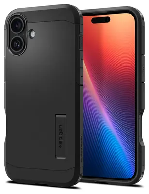 Productafbeelding van Spigen Tough Armor AI (MagFit), Obal, Apple, iPhone 16, 15,5 cm (6,1 inch), zwart