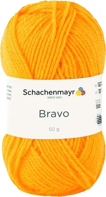 Produktbild von Schachenmayr Bravo, 50g Gelb Handstrickgarne
