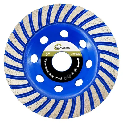 Obrázek produktu pro Brusná kotouč s diamantovými segmenty, 125 mm, pro beton a mramor