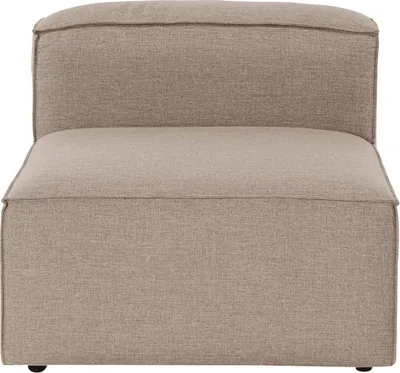 Produktbild von Hanah Home, Fora O1 - Brown, 1-Sitzer-Sofa, 100 % Hainbuche, Braun, 83 x 105 x 66 cm