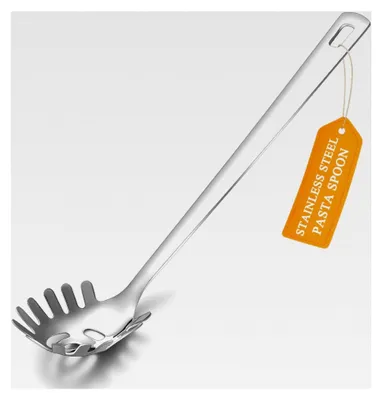 Produktbild von Nudellöffel aus Edelstahl, spülmaschinengeeignet