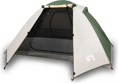 Produktbild von vidaXL Kuppel-Campingzelt 2 Personen Grün Wasserdicht