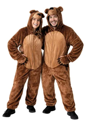 Produktbild von Braunbär Kostüm, F67, Braunbärkostüme Erwachsene Männer Faschingskostüme
