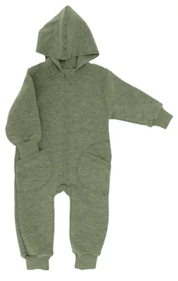 Produktbild von Engel Baby-Overall mit Kapuze und Reißverschluss