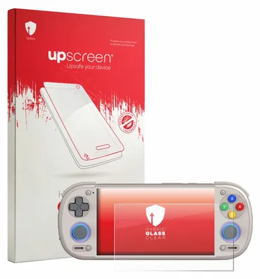 Produktbild von upscreen Schutzglas für Retroid Pocket 6 Schutzfolie Panzer Folie Glas Display Schutz klar