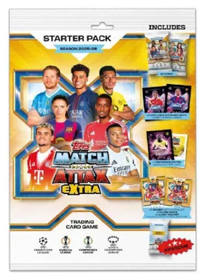 Image de Pack de démarrage UEFA Champions League Match Attax Extra 2025/26