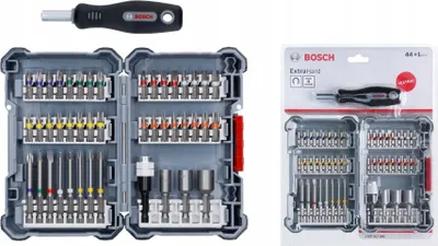 Produktbild von 45-teiliges Bit-Set + Schraubendreher - B 2607017693