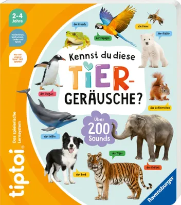 Produktbild von Ravensburger Buch tiptoi Bilderbuch Kennst du diese Tiergeräusche? 49303