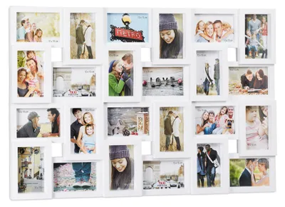 Obrázek produktu pro relaxdays 10025670_49 relaxdays Collage-Bilderrahmen weiß 86,0 x 57,0 cm